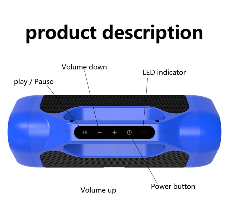 OEM Outdoor Party Speaker Parlantes bluetooth big wireless portable MW-187