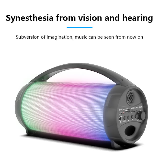 Portable Bluetooth Speaker Factory nilght light with speaker in plastic MW-193B