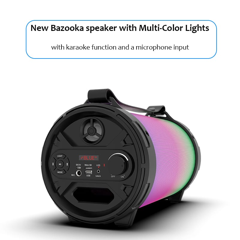 Bluetooth Speaker Factory directional speaker With LED light sound MW-196B