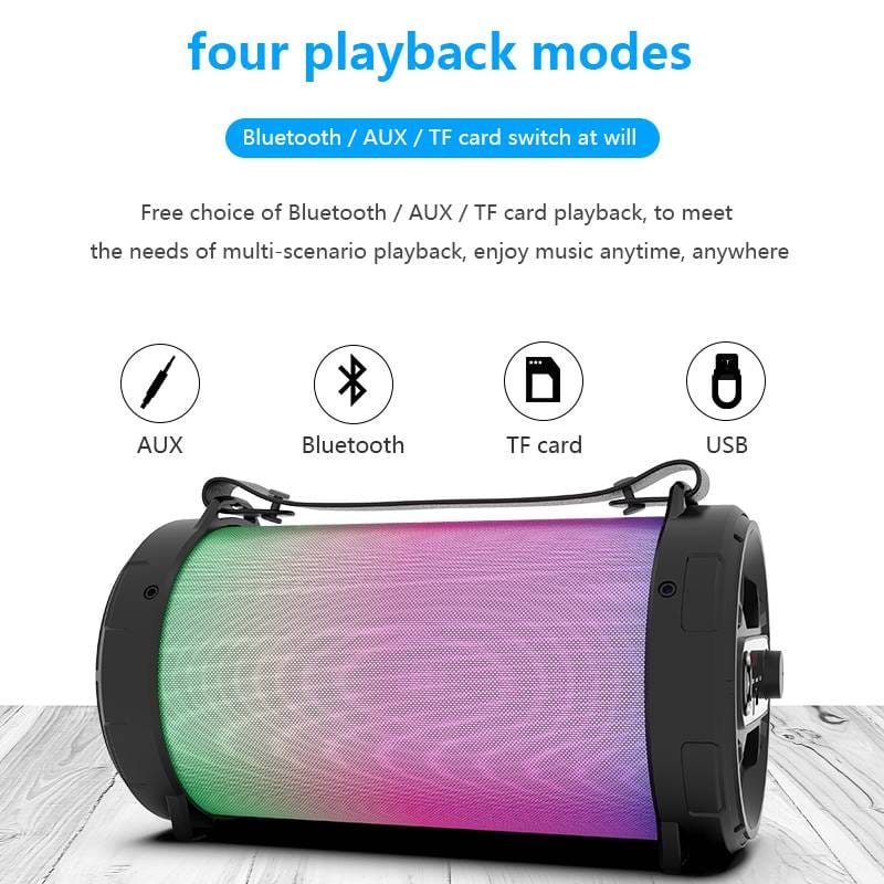 Bluetooth Speaker Factory directional speaker With LED light sound MW-196B