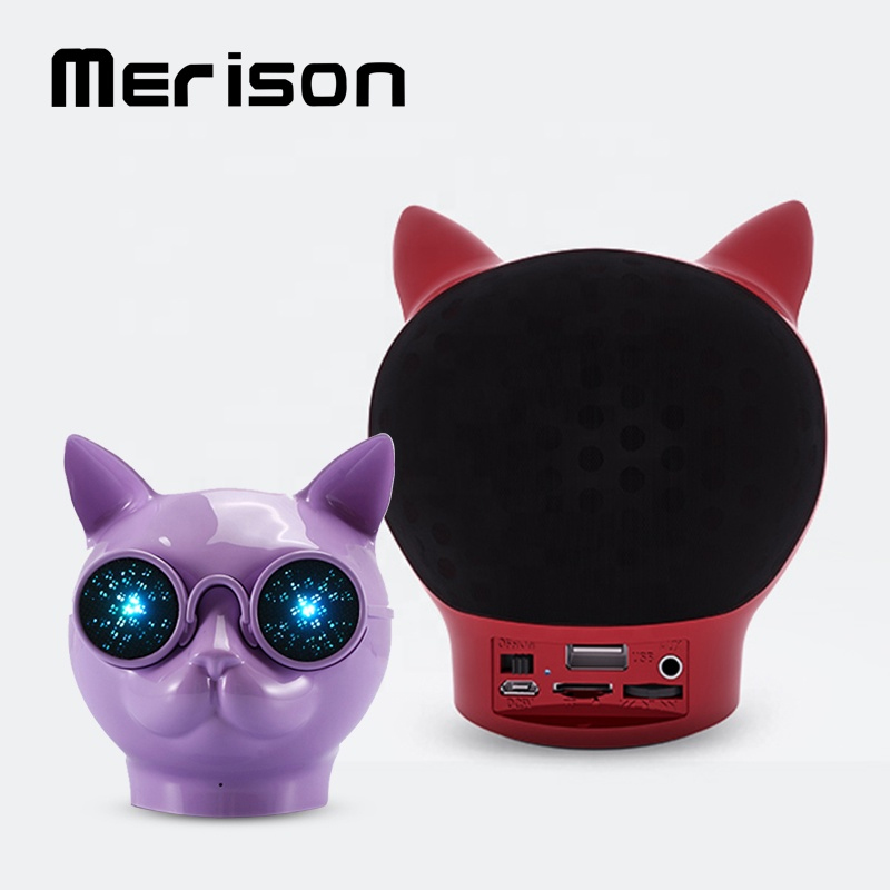  Cuatom Cat Bluetooth Speaker Cartoon Animal Design MB-349