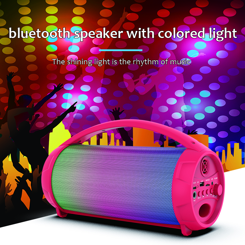 Portable Bluetooth Speaker Factory nilght light with speaker in plastic MW-193B