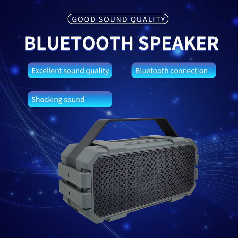 Portable Bluetooth Speaker with Aux/FM/TF MW-525