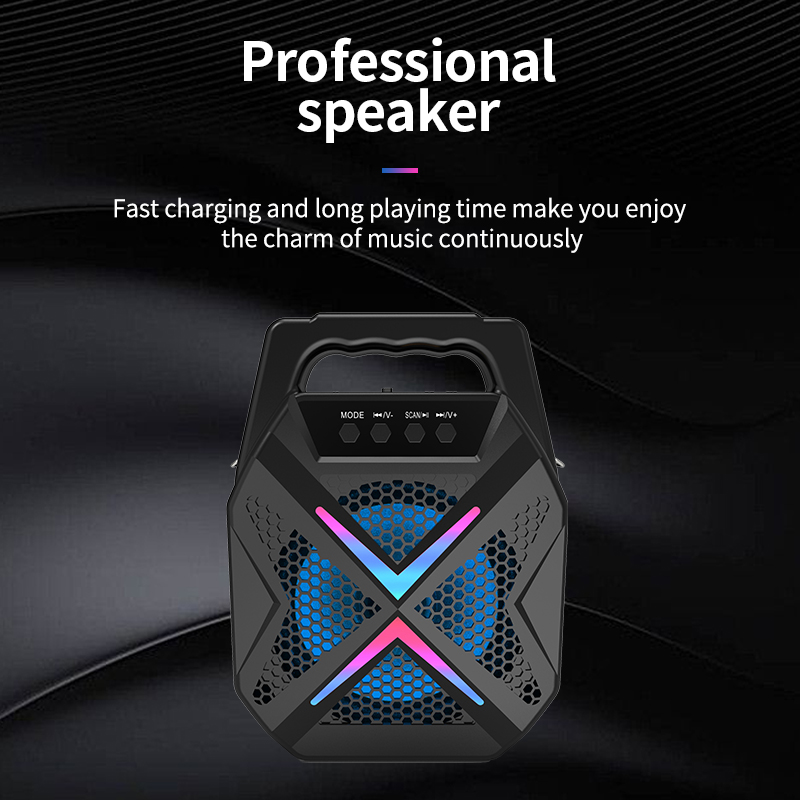 OEM 6.5 inch Portable Mini Bluetooth Speaker with AUX/TF/FM MW-554C