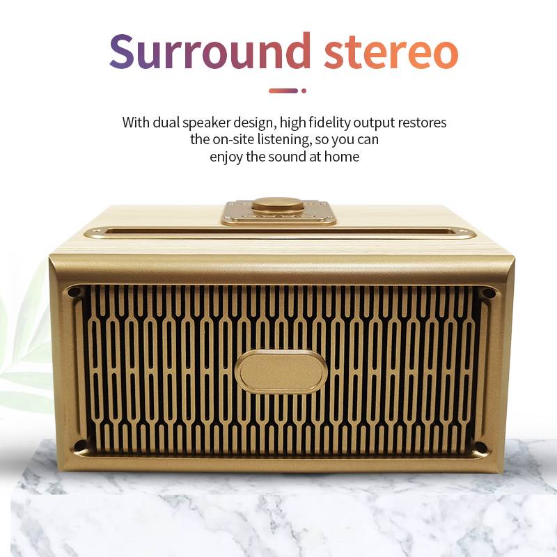 2021 New plastic portable Bluetooth Speaker with TF/FM/AUX IN/ MY-M89