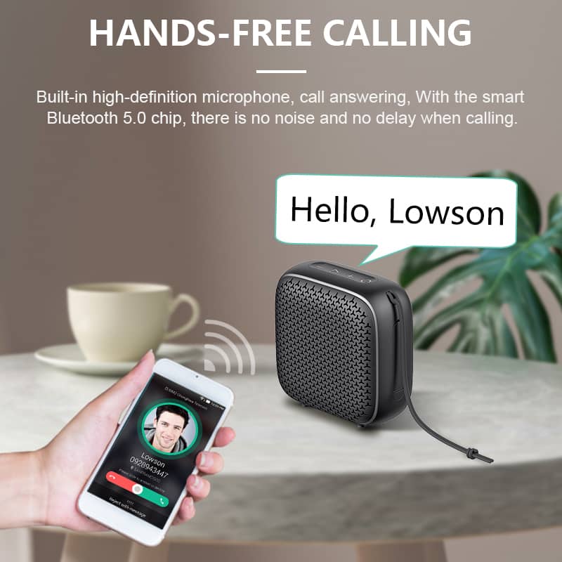 Outdoor Waterproof Small Portable Wireless Speaker with FM Radio MB-387