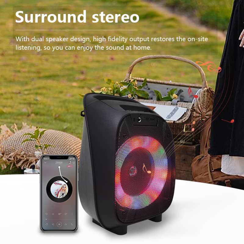 Merison Party Box Speaker with FM Radio For Home MW-332