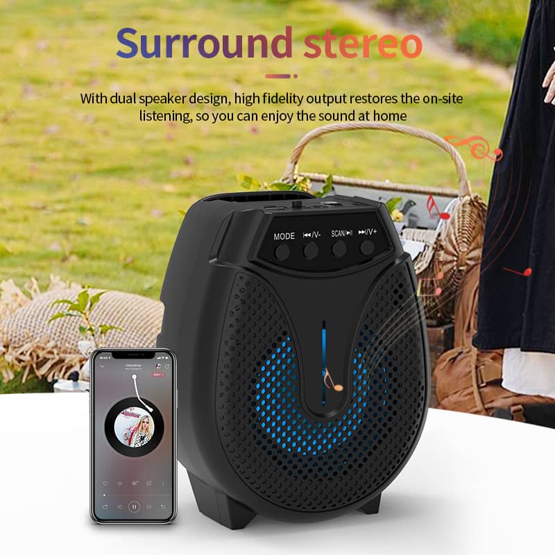 Portable Blue tooth Speaker and Portable Indoor/Outdoor Wireless Speaker MW-551B